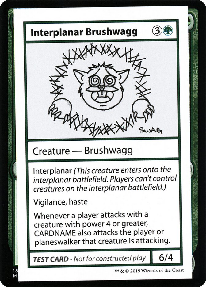 Interplanar Brushwagg - Magic: The Gathering - MoxLand
