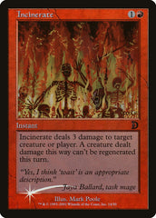 Incinerar / Incinerate - Magic: The Gathering - MoxLand
