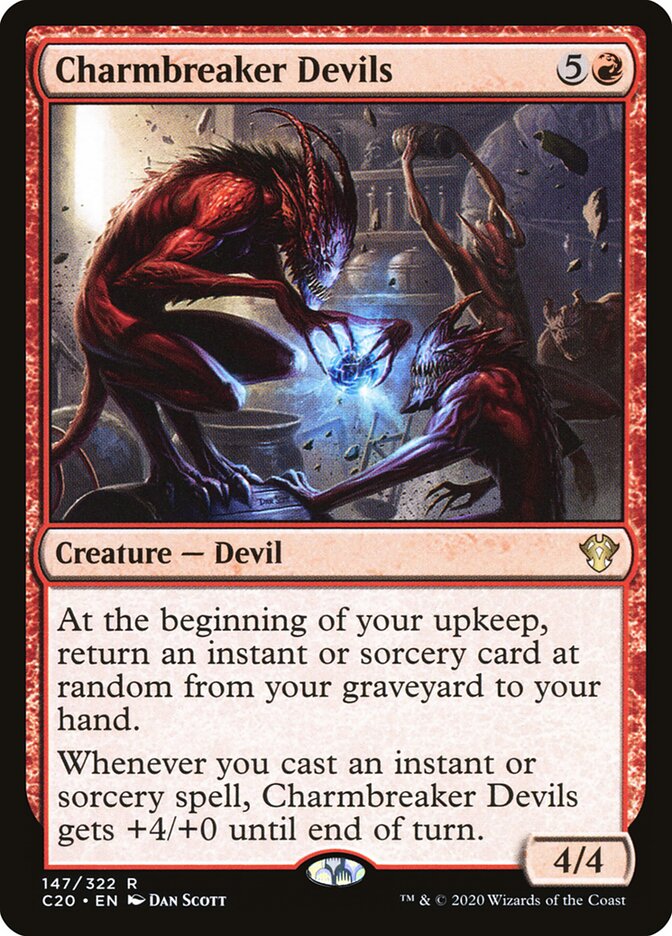 Diabos Quebradores de Encanto / Charmbreaker Devils - Magic: The Gathering - MoxLand