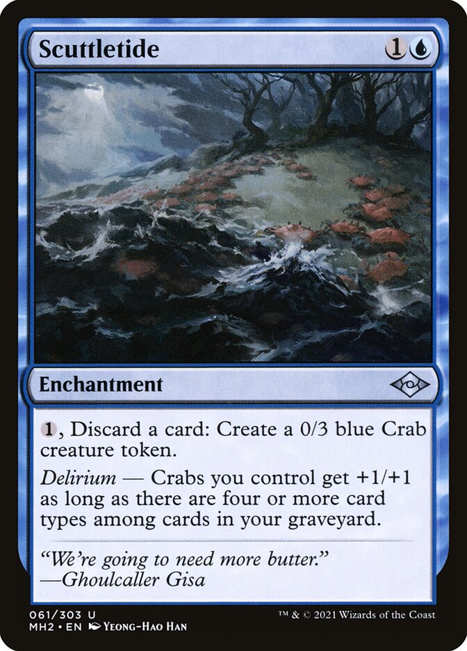 Maré de Caranguejo / Scuttletide - Magic: The Gathering - MoxLand