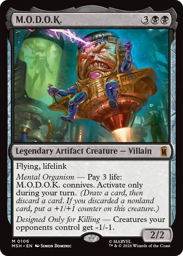 M.O.D.O.K. - Magic: The Gathering - MoxLand