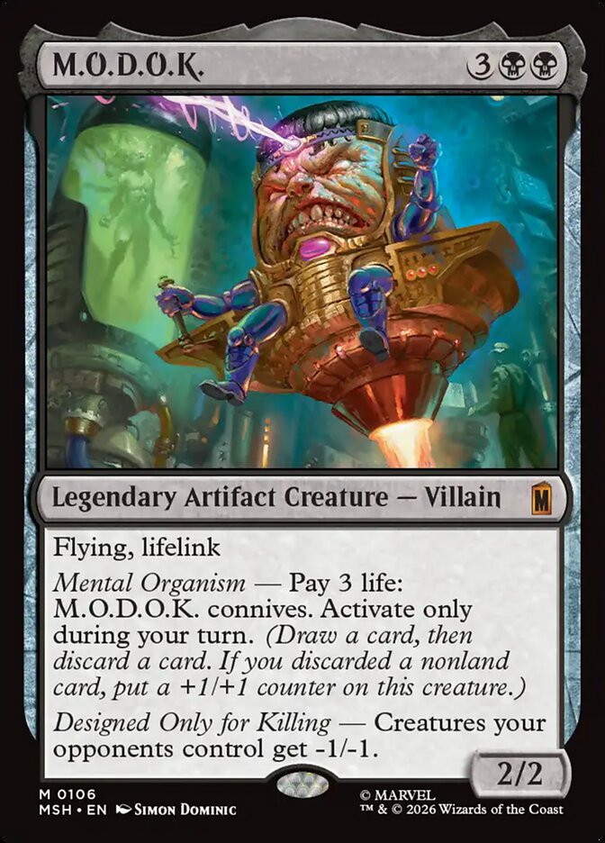 M.O.D.O.K. - Magic: The Gathering - MoxLand
