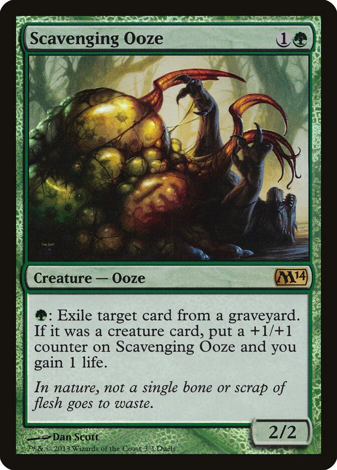 Lodo Necrófago / Scavenging Ooze - Magic: The Gathering - MoxLand