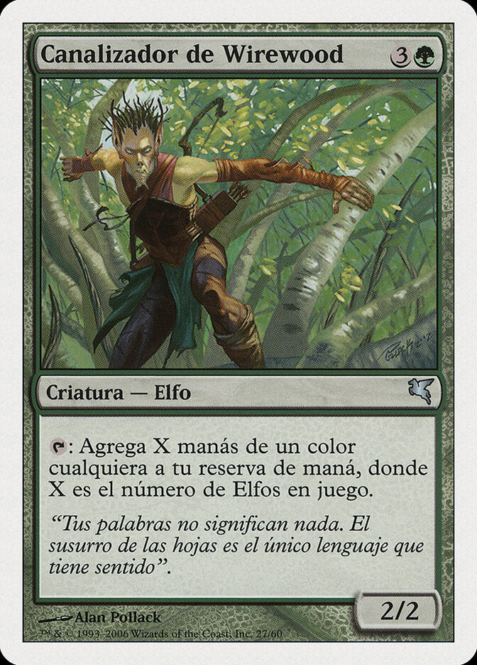 Canalizador de Wirewood / Wirewood Channeler - Magic: The Gathering - MoxLand