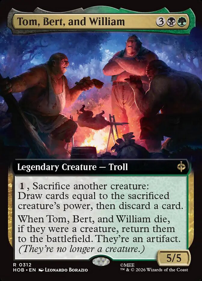 Tom, Bert, and William - Magic: The Gathering - MoxLand