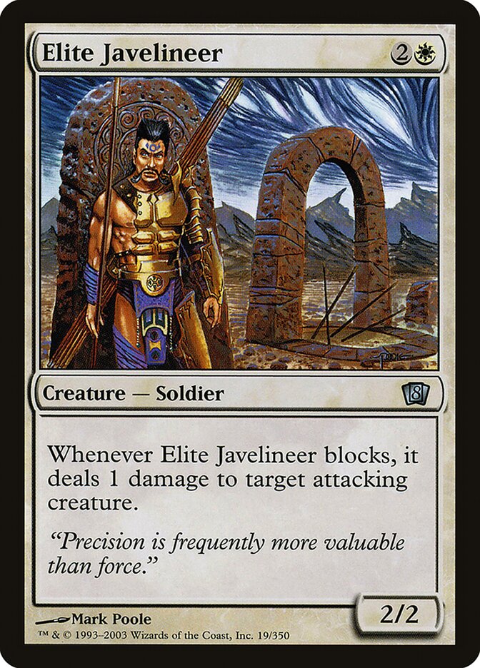 Zagaieiro de Elite / Elite Javelineer - Magic: The Gathering - MoxLand