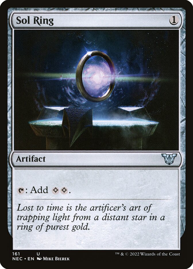 Anel Solar / Sol Ring - Magic: The Gathering - MoxLand
