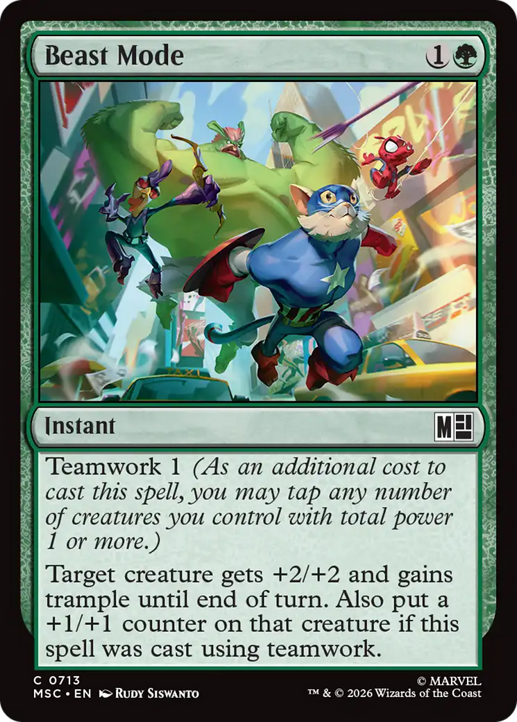 Beast Mode - Magic: The Gathering - MoxLand
