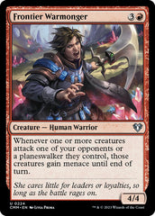 Belicista da Fronteira / Frontier Warmonger - Magic: The Gathering - MoxLand