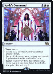 Comando de Kayla / Kayla's Command - Magic: The Gathering - MoxLand