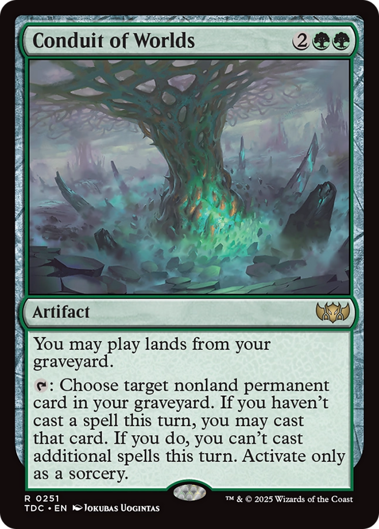 Conduíte dos Mundos / Conduit of Worlds - Magic: The Gathering - MoxLand