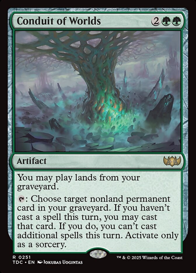 Conduíte dos Mundos / Conduit of Worlds - Magic: The Gathering - MoxLand