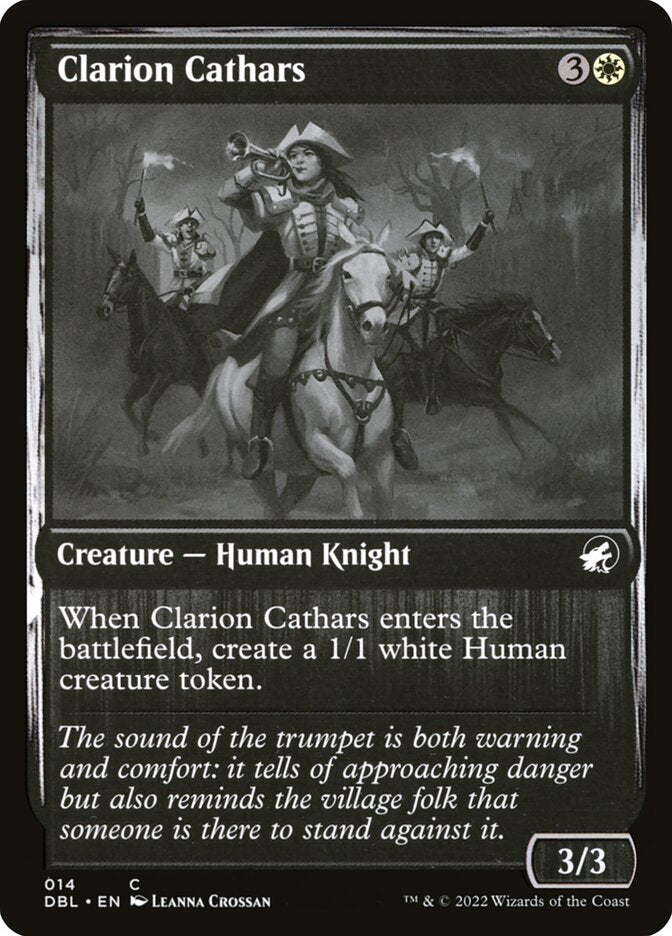 Cátaros da Trombeta / Clarion Cathars - Magic: The Gathering - MoxLand