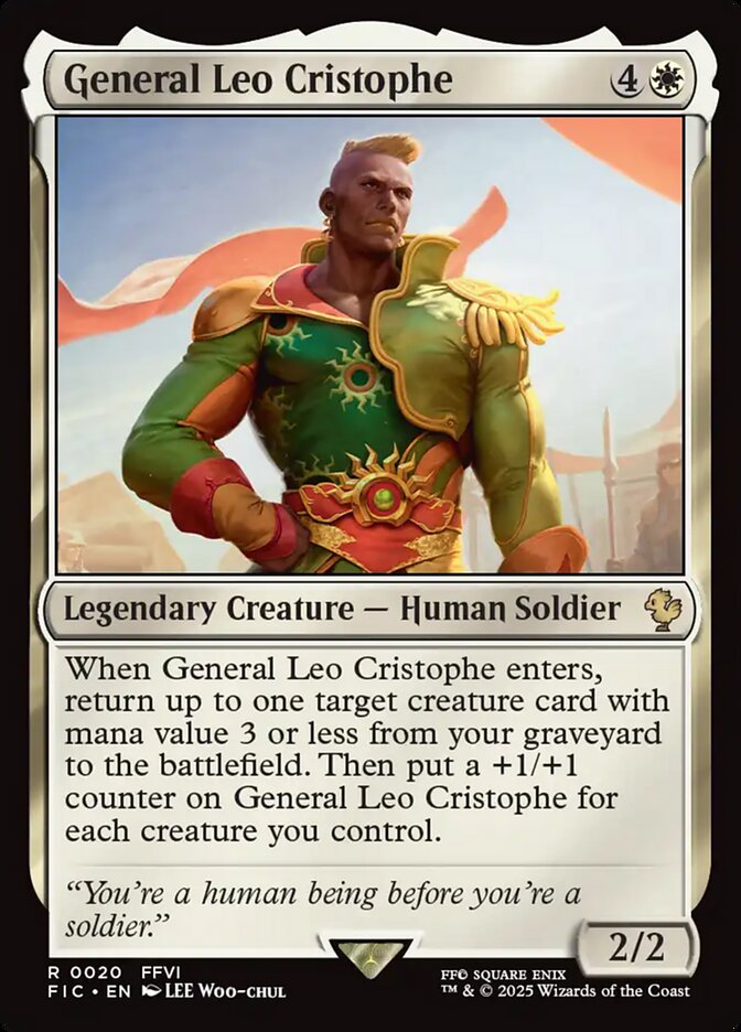 General Leo Cristophe - Magic: The Gathering - MoxLand