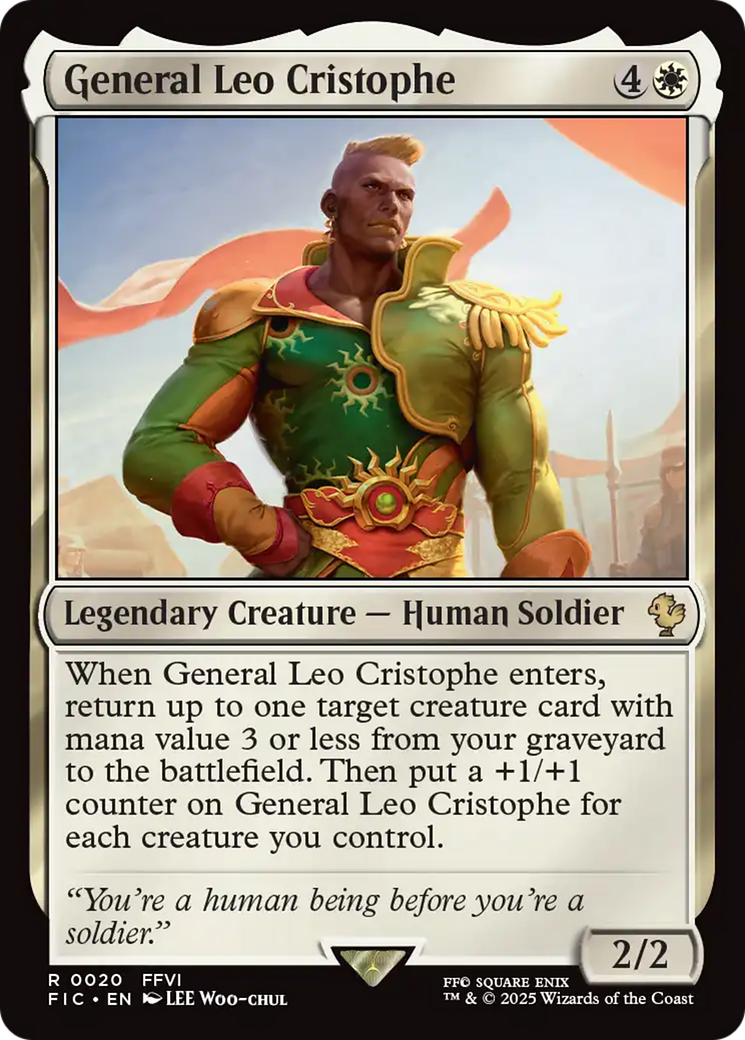 General Leo Cristophe - Magic: The Gathering - MoxLand
