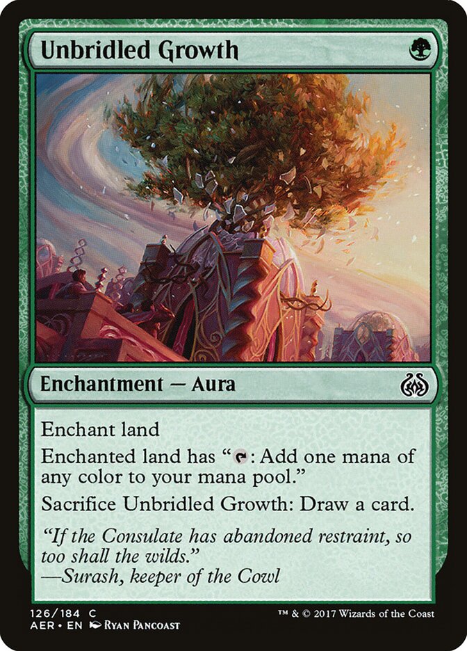 Crescimento Desgovernado / Unbridled Growth - Magic: The Gathering - MoxLand