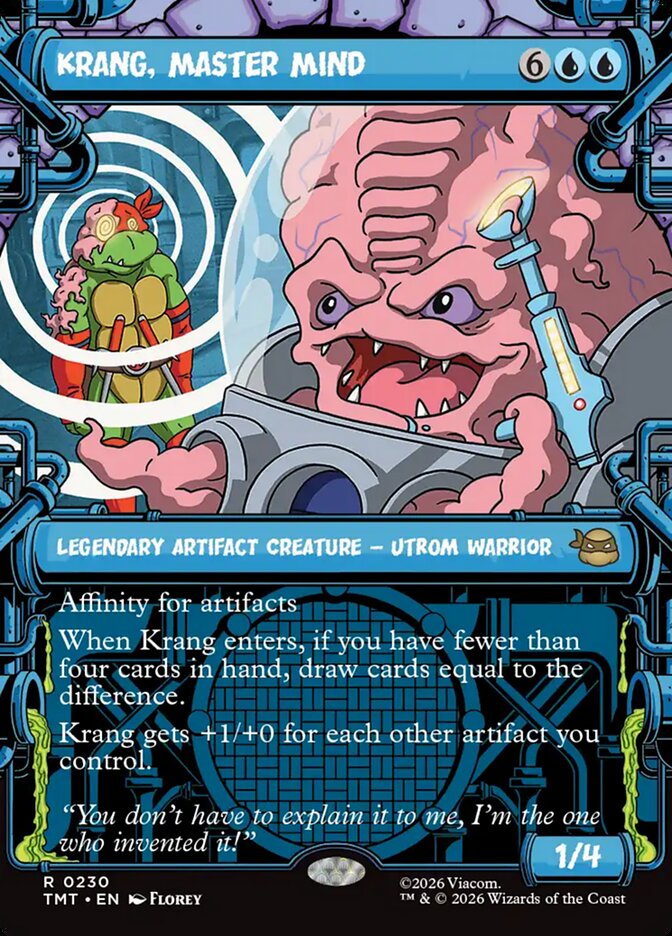 Krang, Master Mind - Magic: The Gathering - MoxLand