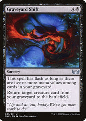 Turno no Cemitério / Graveyard Shift - Magic: The Gathering - MoxLand