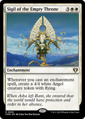 Insígnia do Trono Vazio / Sigil of the Empty Throne - Magic: The Gathering - MoxLand