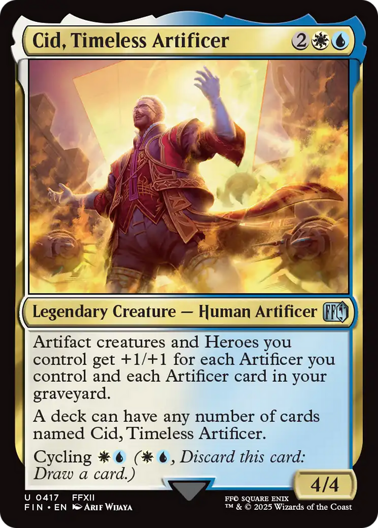 Cid, Artífice Atemporal / Cid, Timeless Artificer - Magic: The Gathering - MoxLand