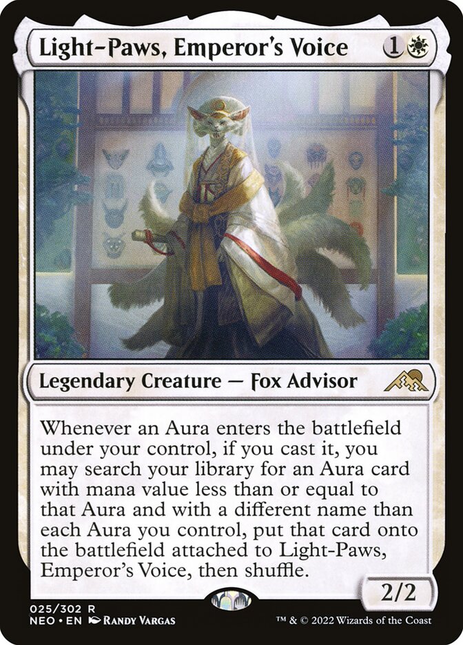 Patas Leves, Voz da Imperatriz / Light-Paws, Emperor's Voice - Magic: The Gathering - MoxLand