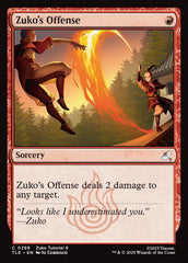Ofensiva de Zuko / Zuko's Offense - Magic: The Gathering - MoxLand