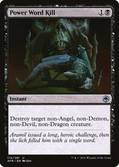 Palavra de Poder: Matar / Power Word Kill - Magic: The Gathering - MoxLand