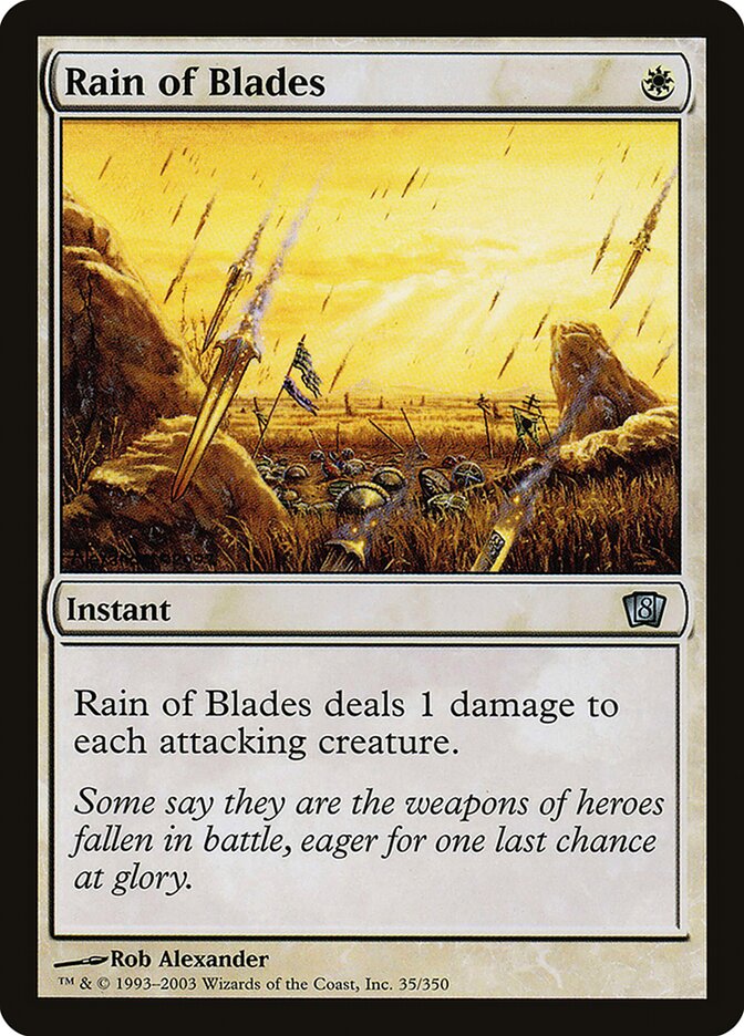 Chuva de Lâminas / Rain of Blades - Magic: The Gathering - MoxLand
