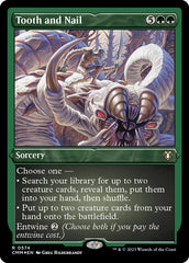 Unhas e Dentes / Tooth and Nail - Magic: The Gathering - MoxLand