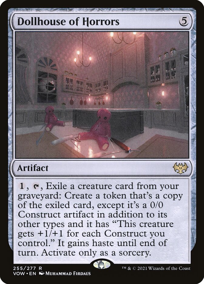 Casa de Bonecas dos Horrores / Dollhouse of Horrors - Magic: The Gathering - MoxLand