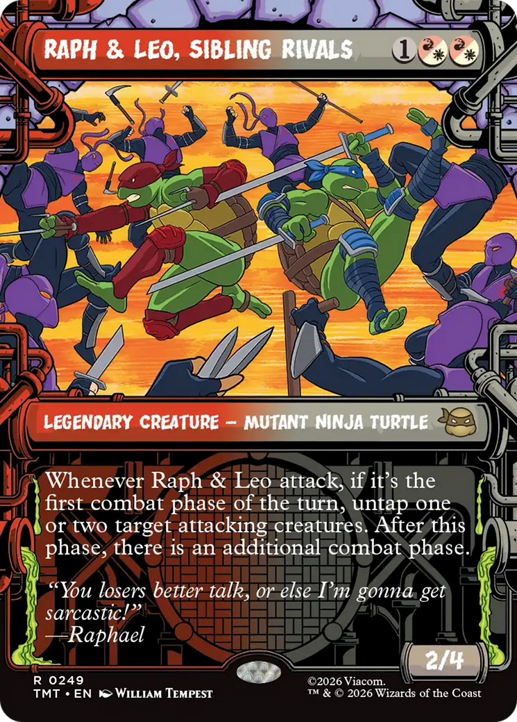 Raph & Leo, Sibling Rivals - Magic: The Gathering - MoxLand