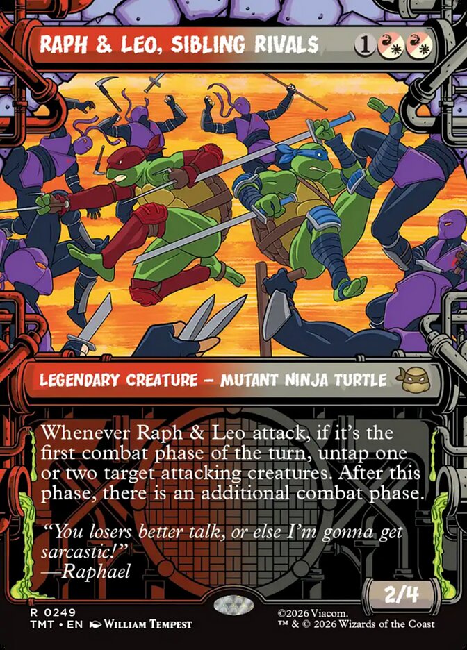 Raph & Leo, Sibling Rivals - Magic: The Gathering - MoxLand