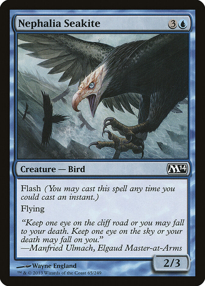 Gavião Marinho de Nefália / Nephalia Seakite - Magic: The Gathering - MoxLand