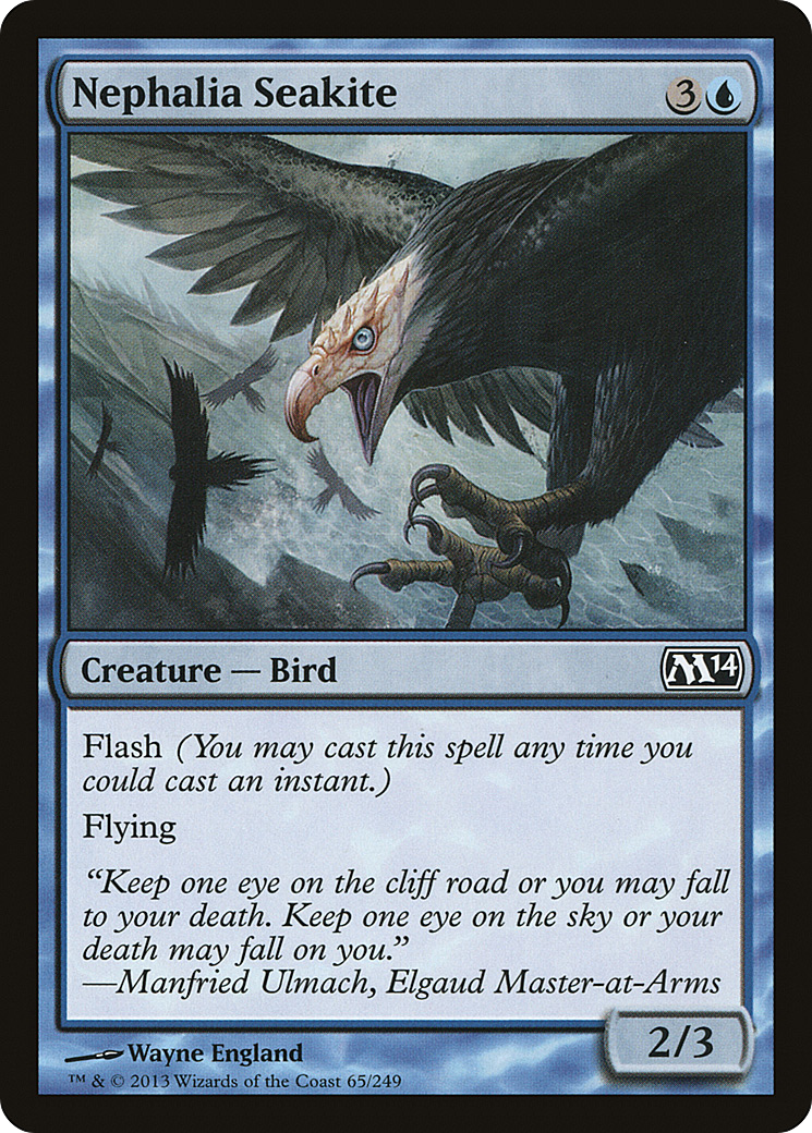 Gavião Marinho de Nefália / Nephalia Seakite - Magic: The Gathering - MoxLand