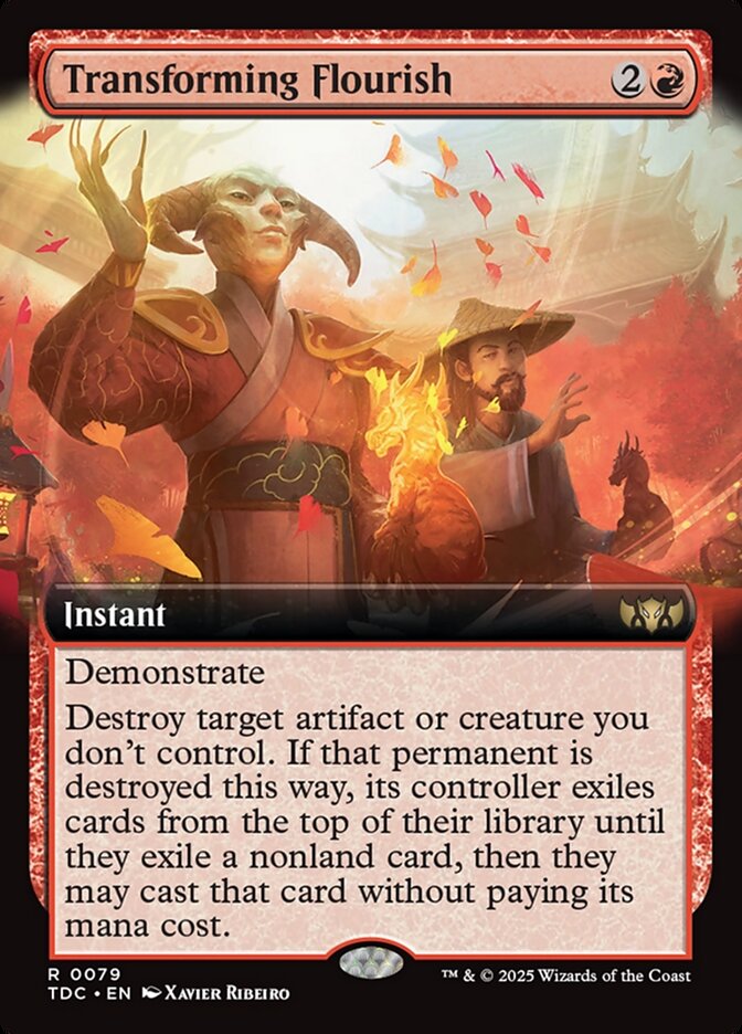 Transforming Flourish - Magic: The Gathering - MoxLand