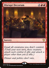 Quebrar o Decoro / Disrupt Decorum - Magic: The Gathering - MoxLand