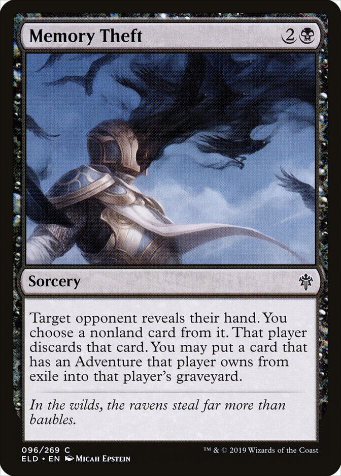 Roubo de Memória / Memory Theft - Magic: The Gathering - MoxLand