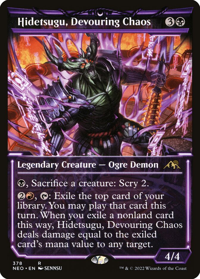 Hidetsugu, Caos Devorador / Hidetsugu, Devouring Chaos - Magic: The Gathering - MoxLand