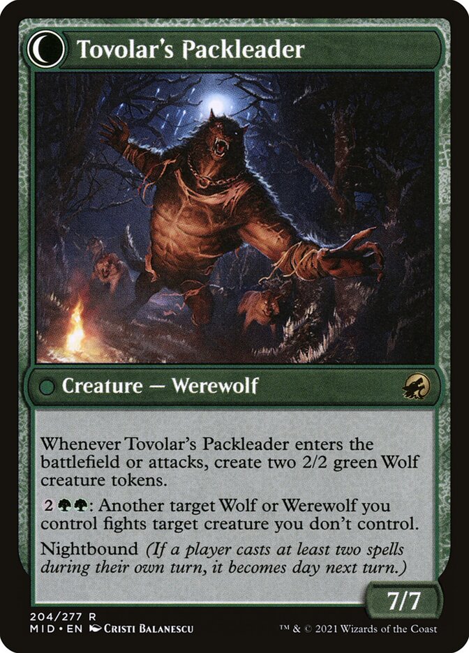 Mestre da Caça de Tovolar / Tovolar's Huntmaster - Magic: The Gathering - MoxLand