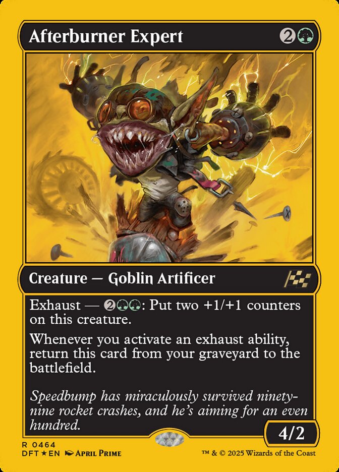 Perito em Pós-combustão / Afterburner Expert - Magic: The Gathering - MoxLand