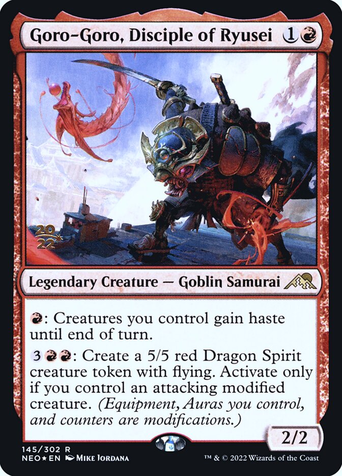 Goro-Goro, Discípulo de Ryusei / Goro-Goro, Disciple of Ryusei - Magic: The Gathering - MoxLand