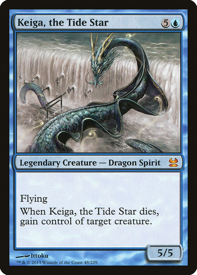 Keiga, a Estrela da Maré / Keiga, the Tide Star - Magic: The Gathering - MoxLand