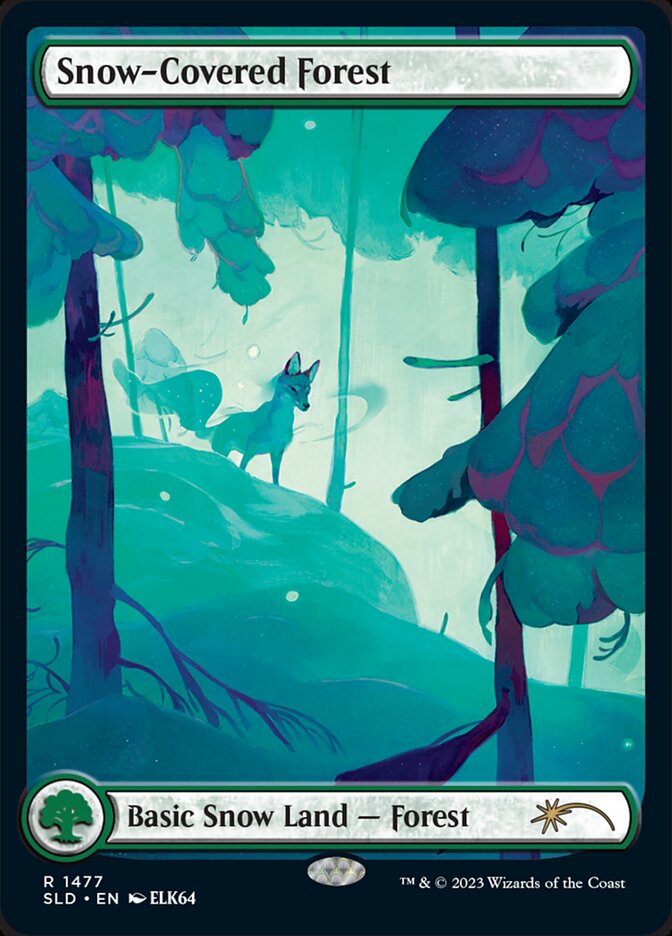 Floresta Nevada / Snow-Covered Forest - Magic: The Gathering - MoxLand