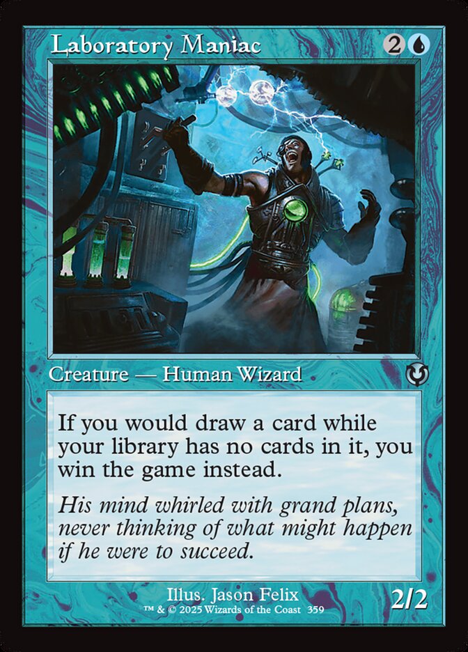 Maníaco do Laboratório / Laboratory Maniac - Magic: The Gathering - MoxLand