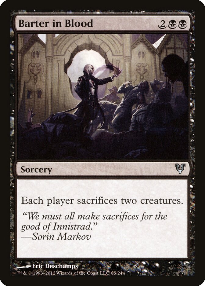 Escambo de Sangue / Barter in Blood - Magic: The Gathering - MoxLand