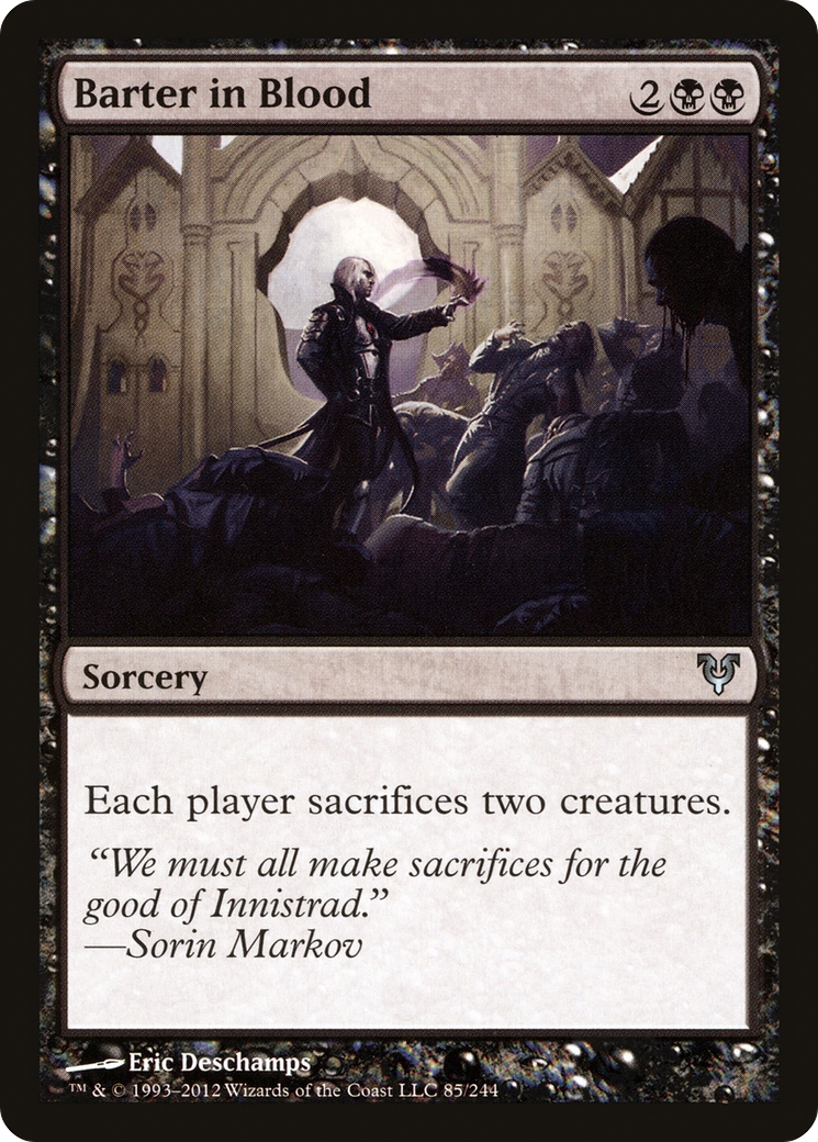 Escambo de Sangue / Barter in Blood - Magic: The Gathering - MoxLand