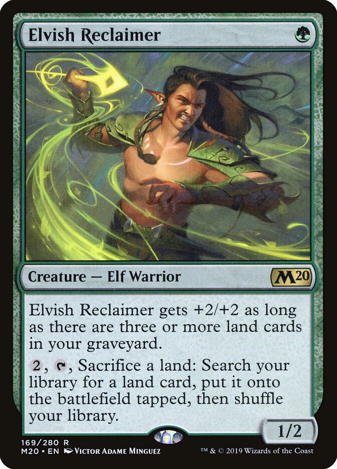 Reivindicador Élfico / Elvish Reclaimer - Magic: The Gathering - MoxLand