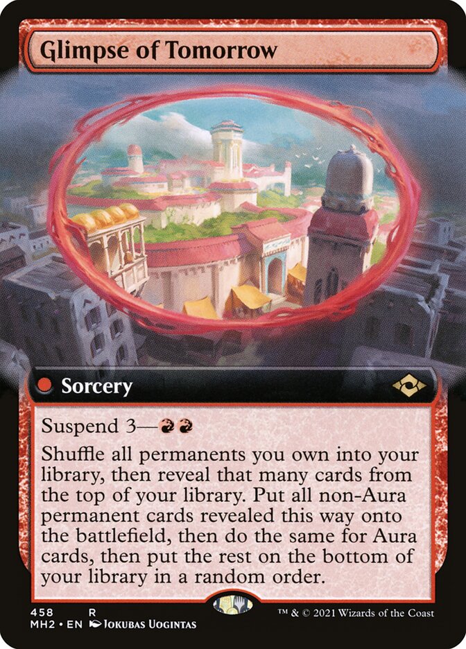 Vislumbre do Amanhã / Glimpse of Tomorrow - Magic: The Gathering - MoxLand