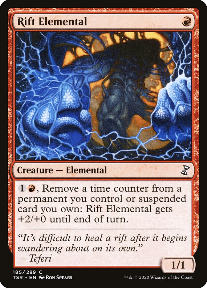 Elemental da Fenda / Rift Elemental - Magic: The Gathering - MoxLand