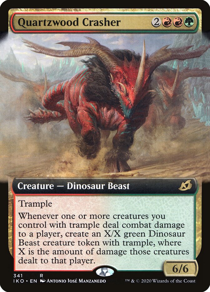 Abalroador da Mata de Quartzo / Quartzwood Crasher - Magic: The Gathering - MoxLand